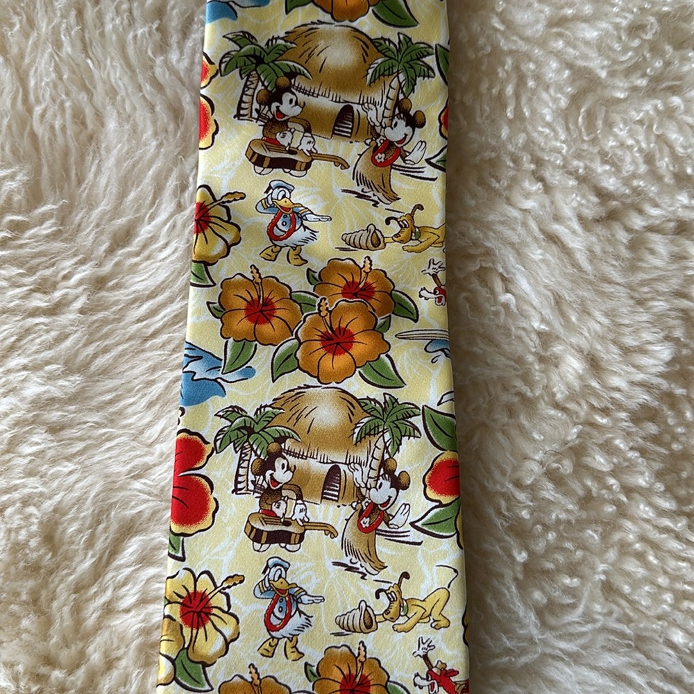 Disney Parks Silk Tie